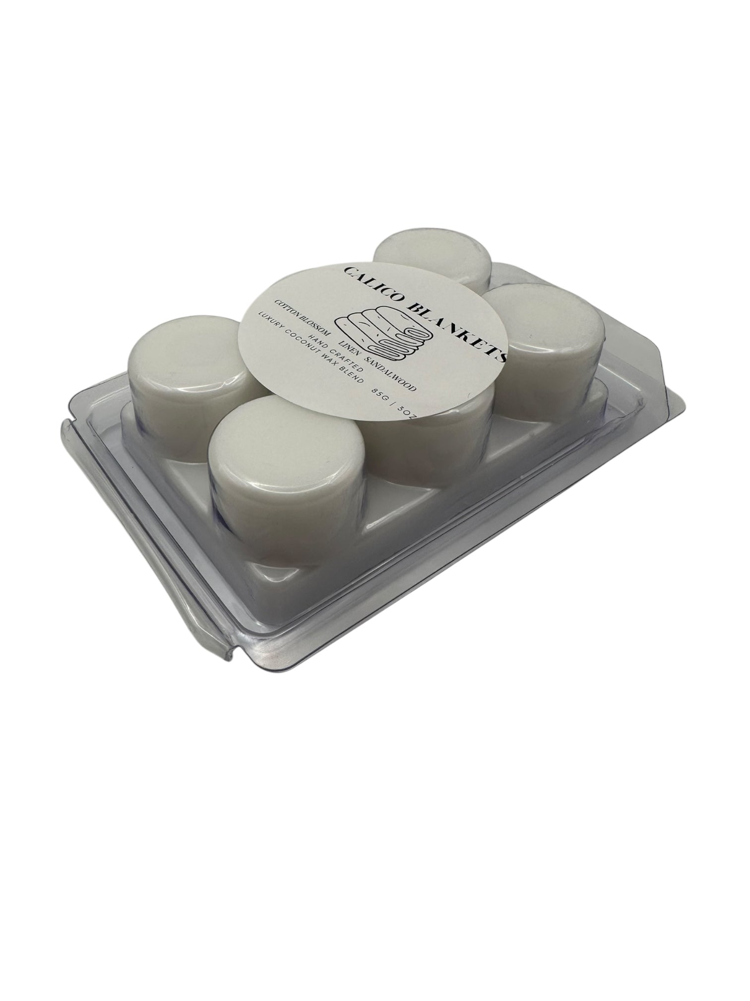 Calico Blankets Travel Sized Wax Melt 3oz Best Gift for Travel Lovers Handcrafted Luxury Coconut Blend Wax Travel Inspired Scented Wax Melt - World Traveler Aroma