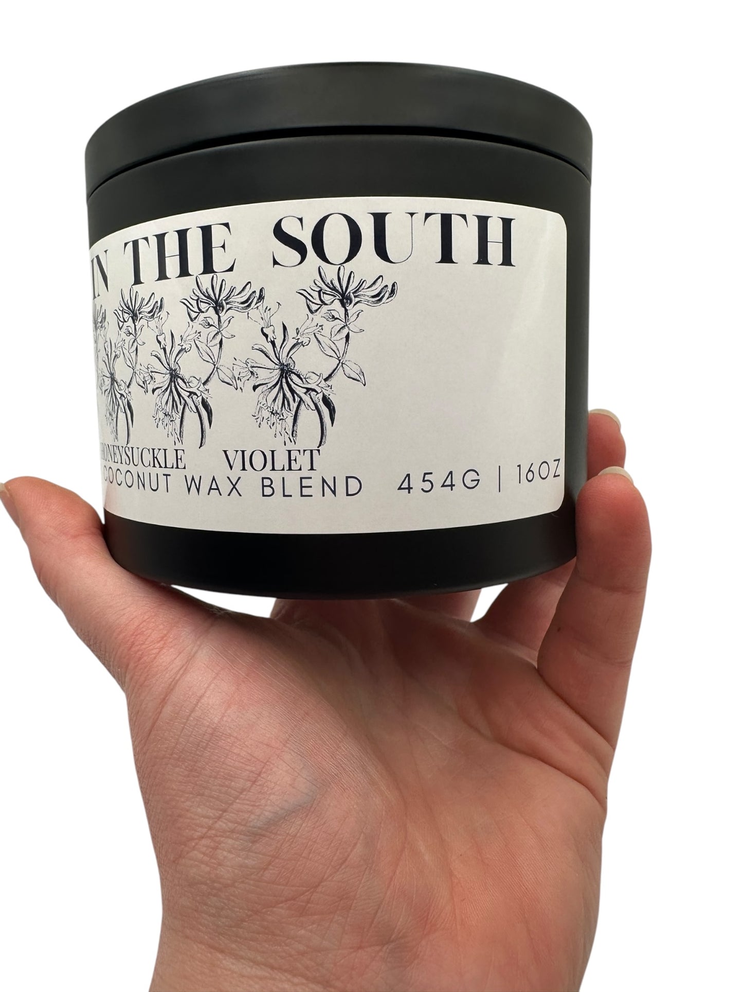 Summer in the South Travel Sized Candle Tin 16 oz Best Gift for Travel Lovers Handcrafted Luxury Coconut Blend Wax Travel Inspired Scented Candle - World Traveler Aroma
