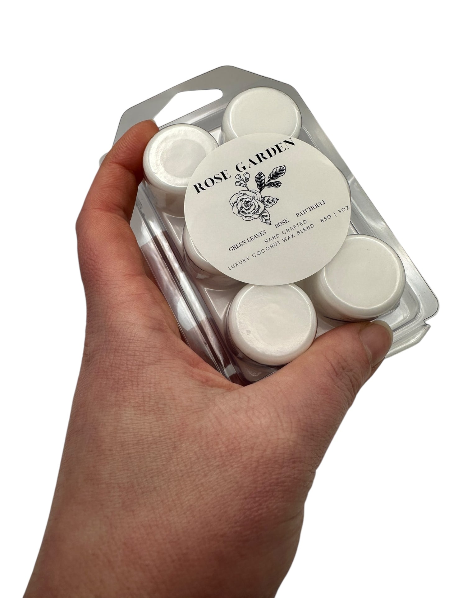 Rose Garden Travel Sized Wax Melt 3oz Best Gift for Travel Lovers Handcrafted Luxury Coconut Blend Wax Travel Inspired Scented Wax Melt - World Traveler Aroma