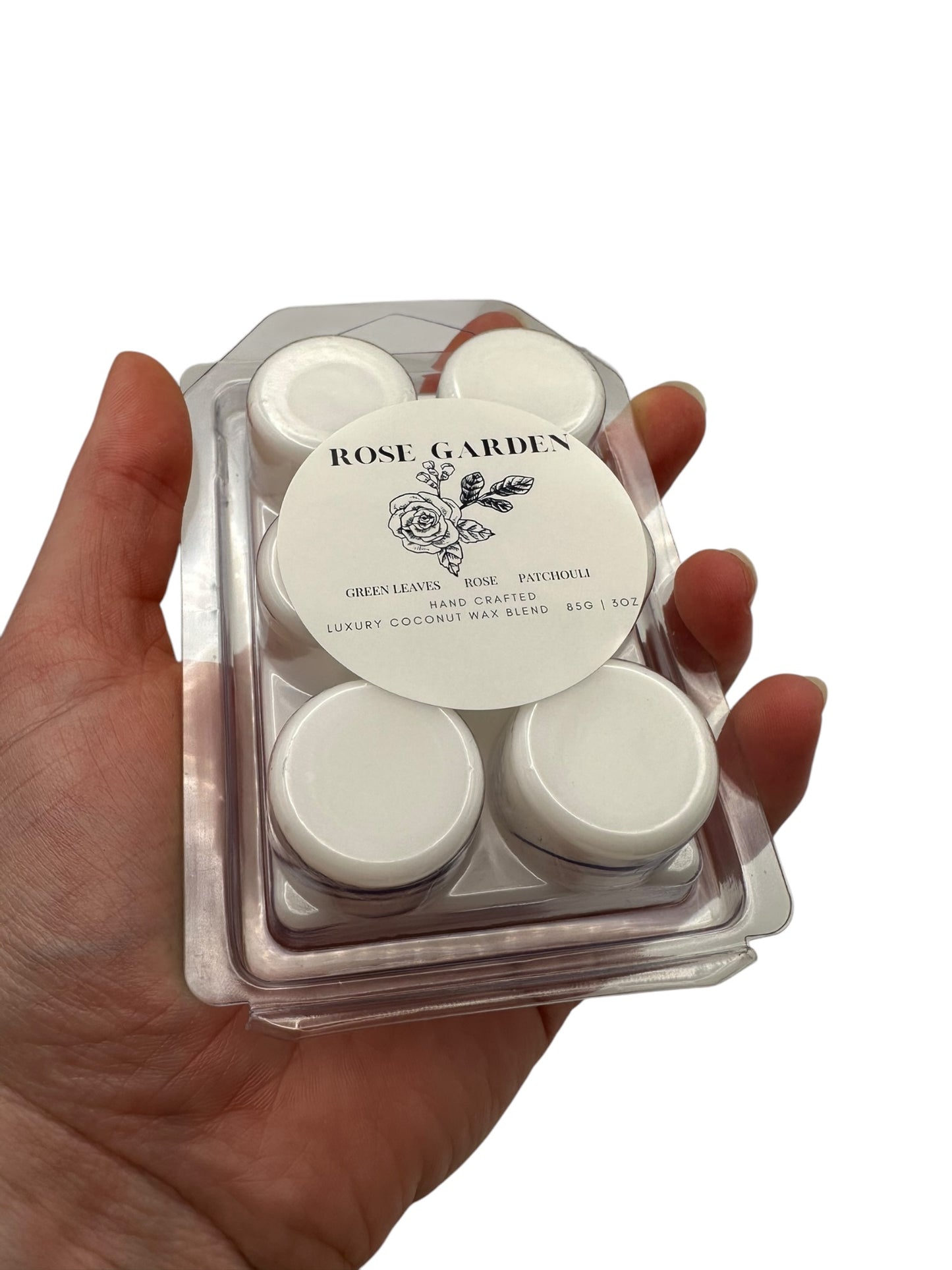 Rose Garden Travel Sized Wax Melt 3oz Best Gift for Travel Lovers Handcrafted Luxury Coconut Blend Wax Travel Inspired Scented Wax Melt - World Traveler Aroma
