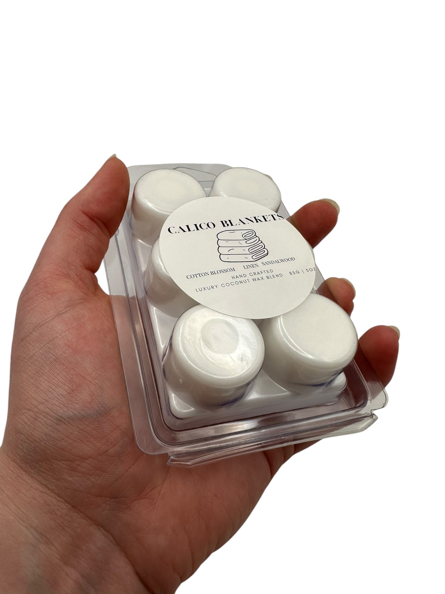 Calico Blankets Travel Sized Wax Melt 3oz Best Gift for Travel Lovers Handcrafted Luxury Coconut Blend Wax Travel Inspired Scented Wax Melt - World Traveler Aroma