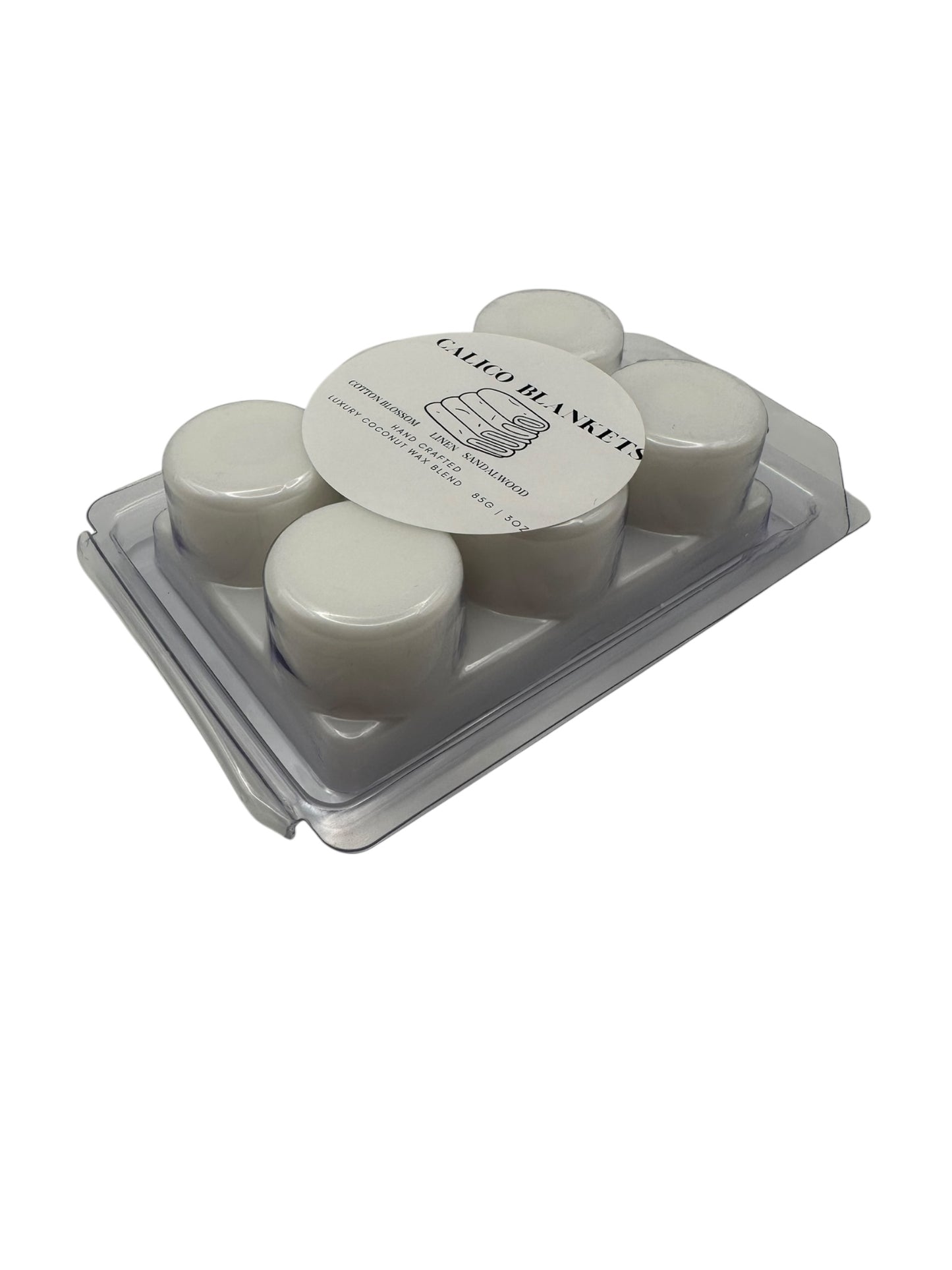 Calico Blankets Travel Sized Wax Melt 3oz Best Gift for Travel Lovers Handcrafted Luxury Coconut Blend Wax Travel Inspired Scented Wax Melt - World Traveler Aroma