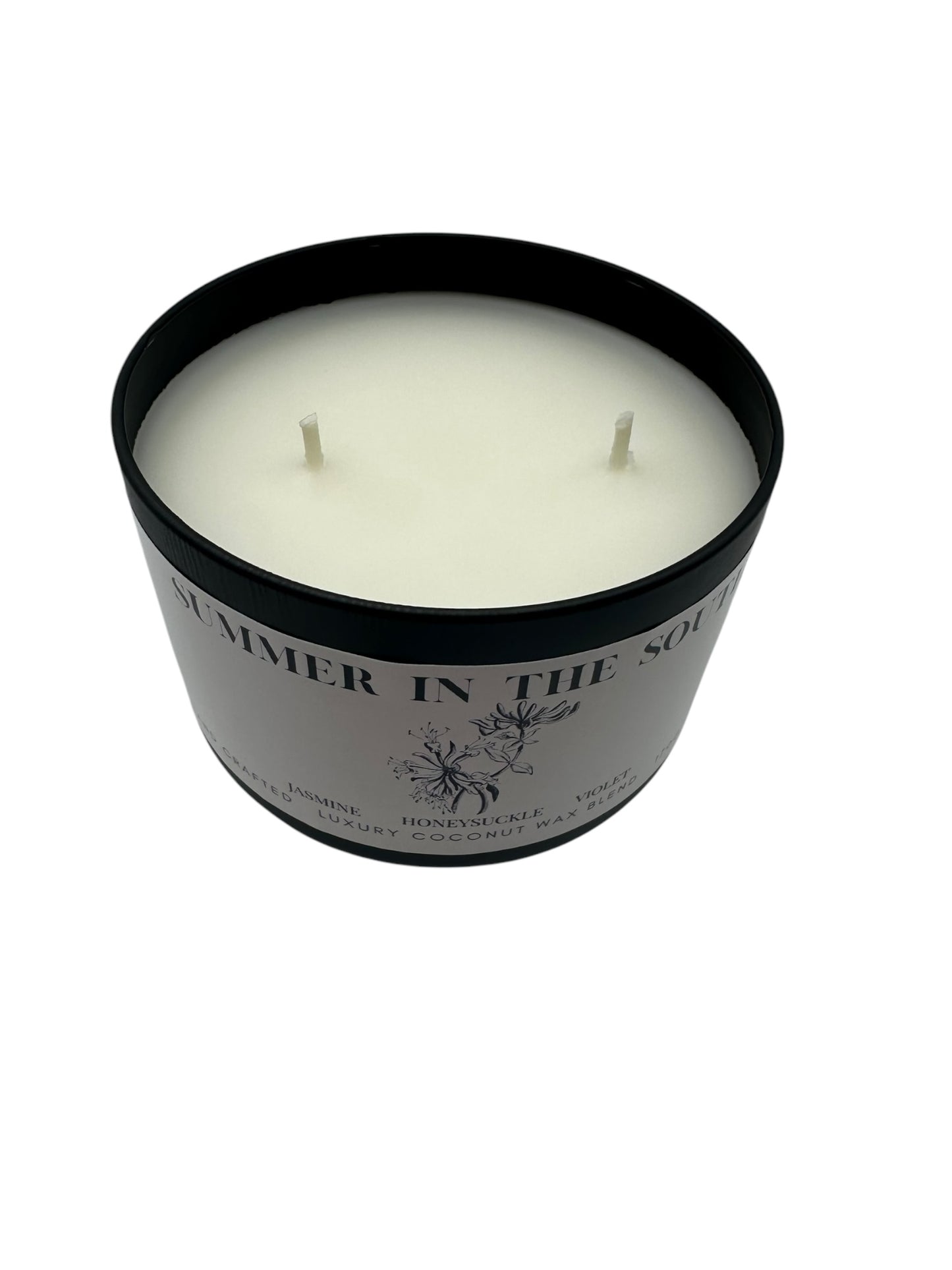 Summer in the South Travel Sized Candle Tin 6 oz Best Gift for Travel Lovers Handcrafted Luxury Coconut Blend Wax Travel  Inspired Scented Candle - World Traveler Aroma
