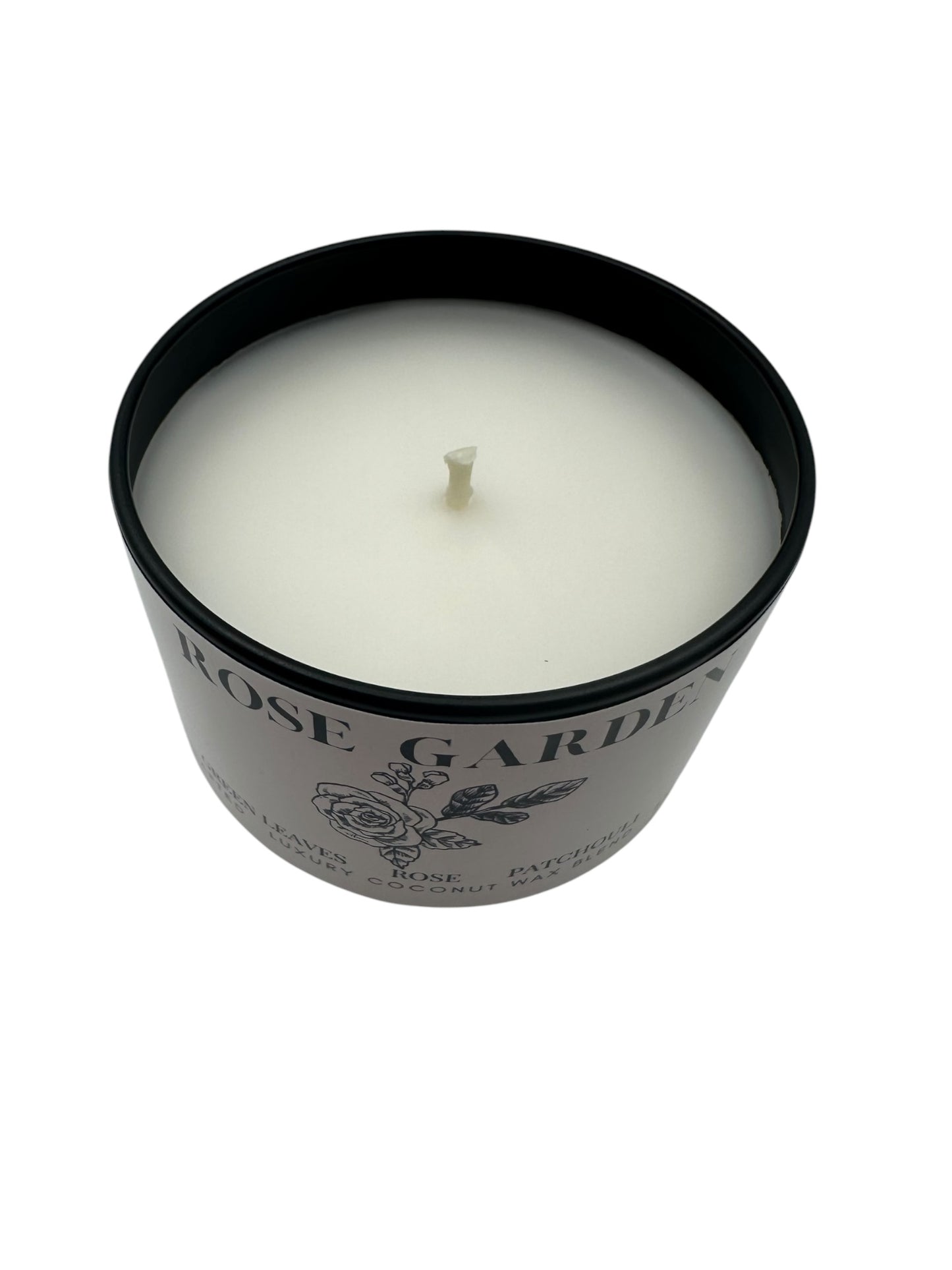 Rose Garden Travel Sized Candle Tin 3 oz Best Gift for Travel Lovers Handcrafted Luxury Coconut Blend Wax Travel Inspired Scented Candle - World Traveler Aroma