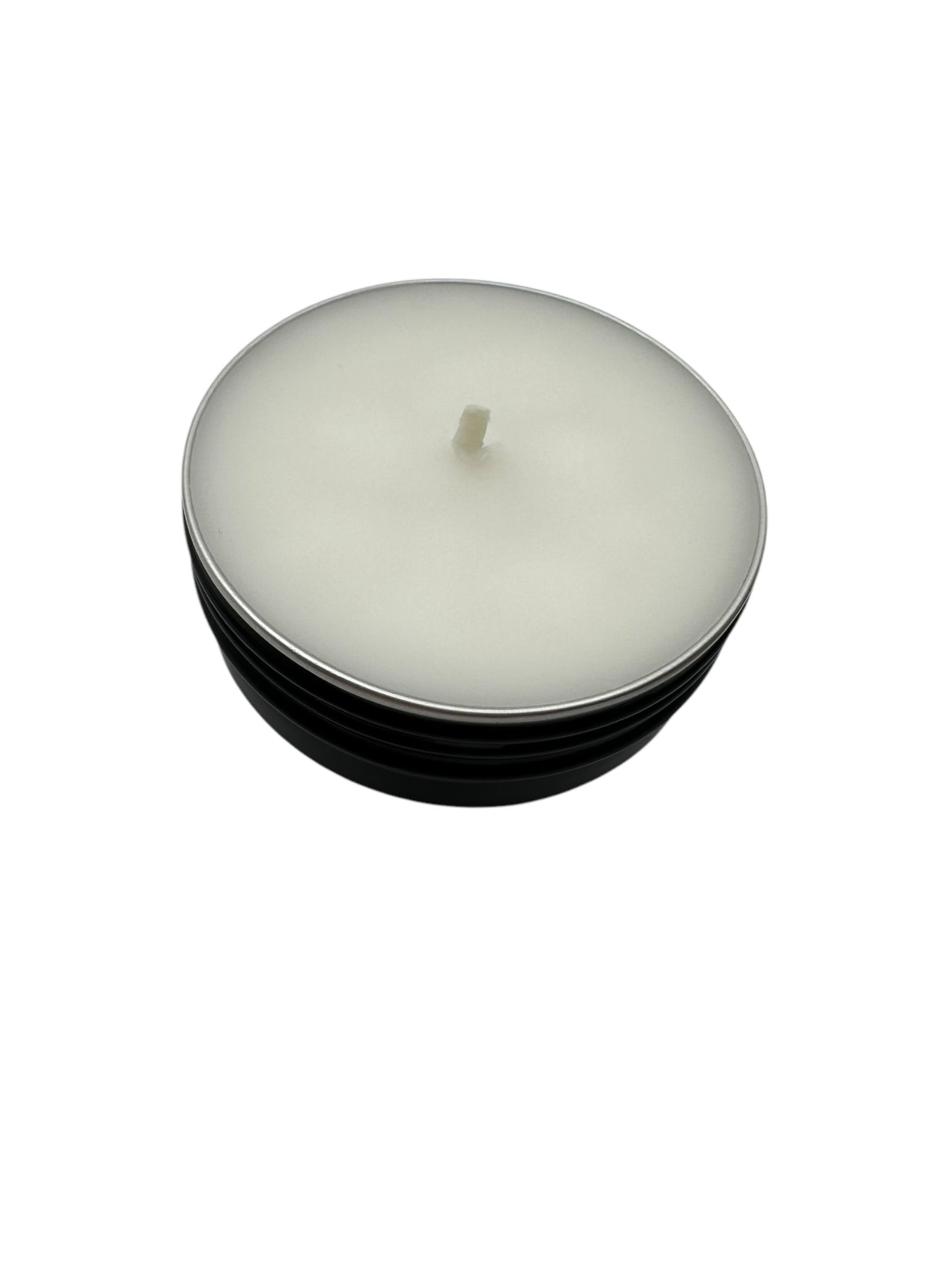 Calico Blankets Travel Sized Candle Tin 1 oz Best Gift for Travel Lovers Handcrafted Luxury Coconut Blend Wax Travel Inspired Scented Candle - World Traveler Aroma